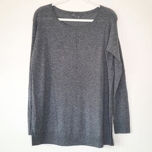Vince Gray Wool Silk Blend Sweater S